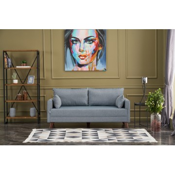 Bella Sofa 2 Pr Blue