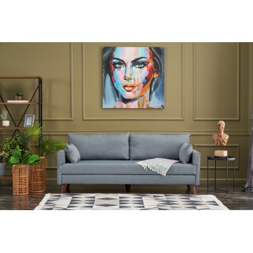 Bella Sofa 3 Pr Blue