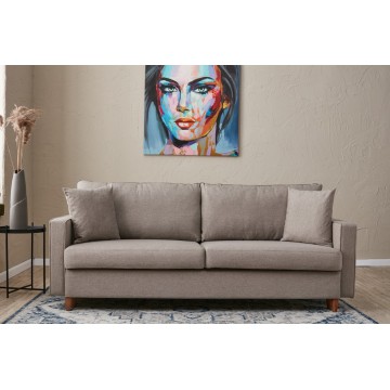 Eva Sofa Bed 3 Pr Cream