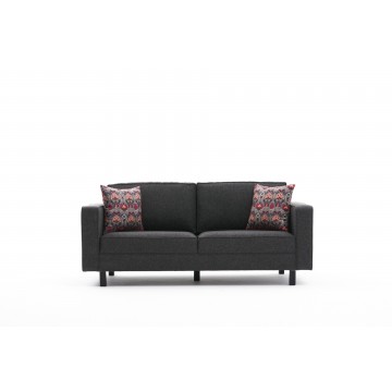 Kale Sofa 2 Pr Linen Anthracite