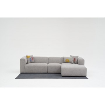 Linden Corner Sofa  Right Grey