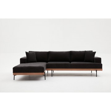 Liva Corner Sofa Copper Left