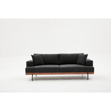 Liva Sofa 3 Pr Anthracite