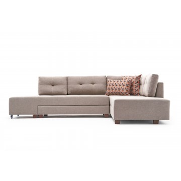 Manama Sectional Corner Sofa Cream Right