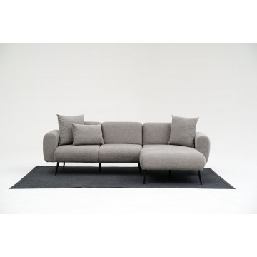 Side Corner Sofa  Light Grey