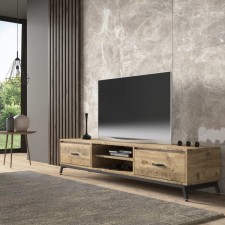 Daredo Industrial Tv Stand for TVs up to 75"