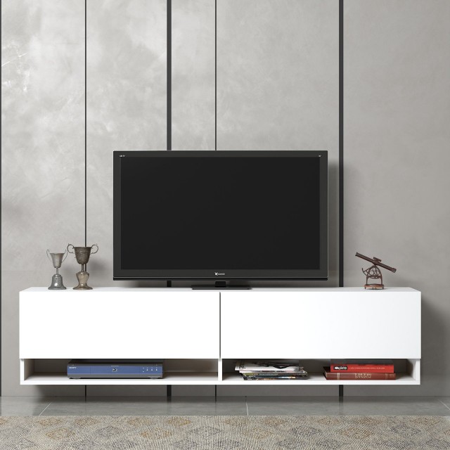 Austin Floating TV Stand for 75 inch TVs Wall Mounted Media Console