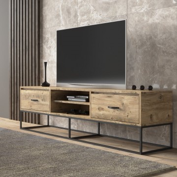 Laredo Industrial Wide TV Stand For 80" Tv